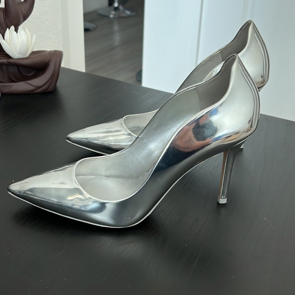 Silver Stilettos